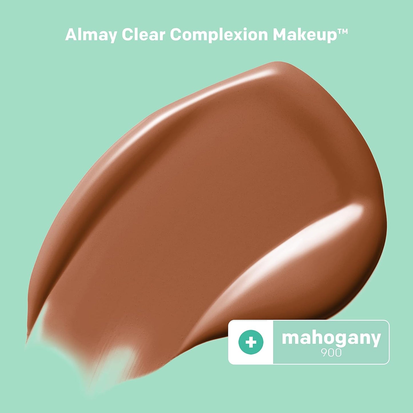 Almay Clear Complexion Acne Foundation Makeup with Salicylic Acid - Lightweight, Medium Coverage, Hypoallergenic, Fragrance-Free, for Sensitive Skin, 900 Mahogany, 1 fl oz. - Clarissa Maxwell 
