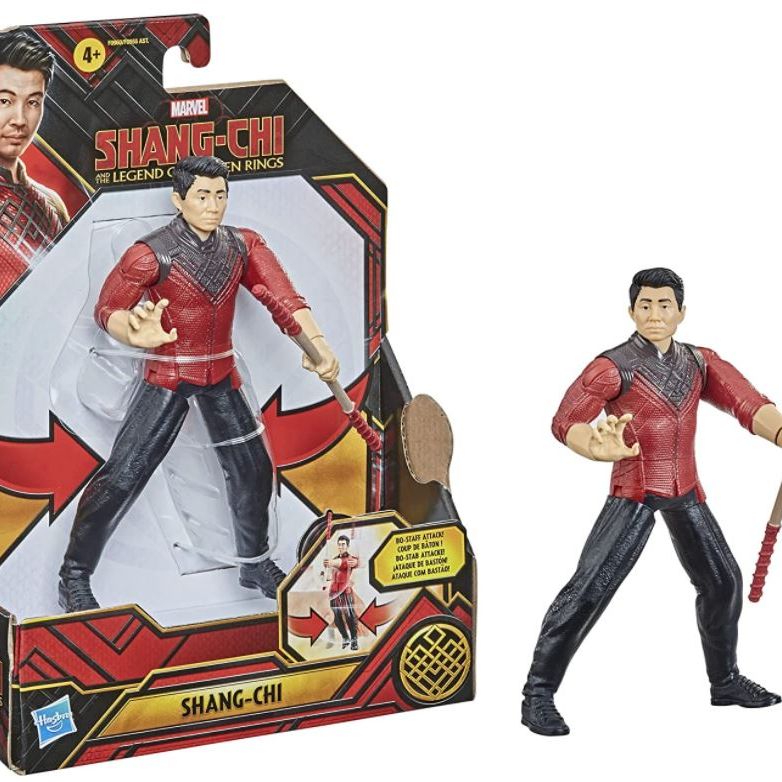 Marvel Hasbro Shang-Chi and The Legend of The Ten Rings Shang-Chi 6-inch Action Figure Toy with Bo Staff Attack Feature! for Kids Ages 4 and Up - Clarissa Maxwell 