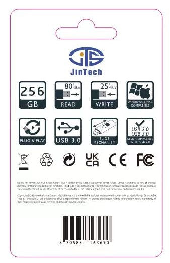 Jintech Semiconductor 256GB USB to USB-C Flash Drive - Clarissa Maxwell 