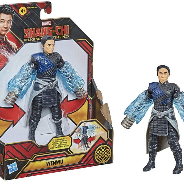Marvel Hasbro Shang-Chi and The Legend of The Ten Rings Wenwu 6-inch Action Figure Toy with Ten Rings Power Attack Feature for Kids Ages 4 and Up - Clarissa Maxwell 