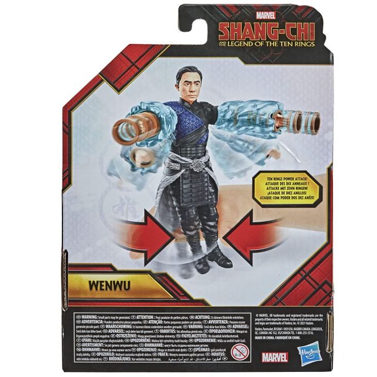Marvel Hasbro Shang-Chi and The Legend of The Ten Rings Wenwu 6-inch Action Figure Toy with Ten Rings Power Attack Feature for Kids Ages 4 and Up - Clarissa Maxwell 
