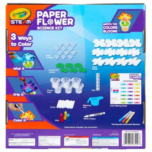 Crayola® S.T.E.A.M Paper Flower Science Kit - Clarissa Maxwell 